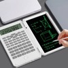 Calculator with Notepad Portable 10 Digits LCD Display Scientific Calculator