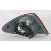TYC Right Tail Light Assembly Compatible with 2003-2004 Toyota Corolla
