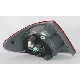 TYC Right Tail Light Assembly Compatible with 2003-2004 Toyota Corolla