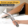 HBL 2 Pack | Heavy Duty Lid Stay Hinge for