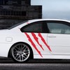 HUWANDE 3pcs Car Stickers Vinyl Claw Marks Decals for Men