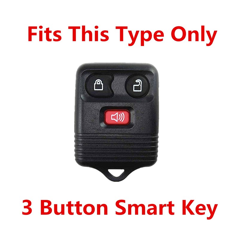 Rpkey Silicone Keyless Entry Remote Control Key Fob Cover Case