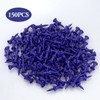 RNBEVANSANNE 150 Count Blue Castle Golf Tees Plastic 1-1/2 Inch