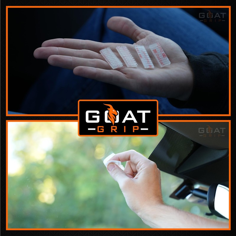 GOAT GRIP EZ Pass/I-Pass/FasTrak/SunPass Strips | EZ Pass Holder for