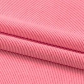 1 Yard Corduroy Fabric, 60" Wide Pink Pant Fabric, Breathable Soft Material by The Yard for Pillow Covers Sofa Covers Garments DIY Crafts