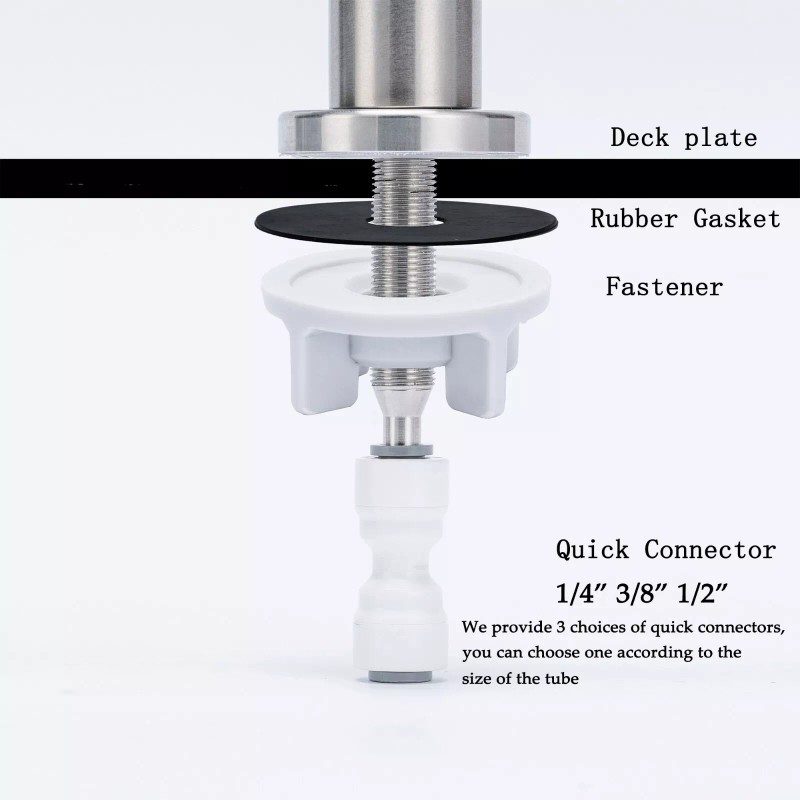 SYJIA Stainless Steel Water Filter Faucet Reverse Osmosis Drinking Water
