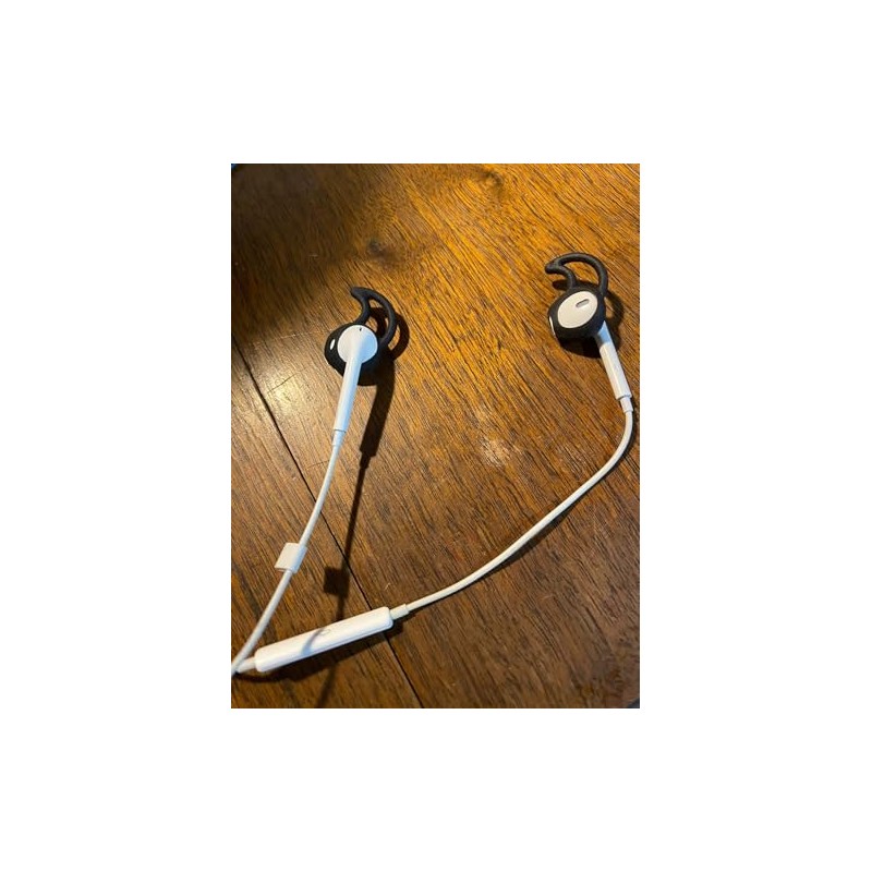 Zotech 3 Pair Silicone Earhooks Compatible with Apple EarPods (Black)