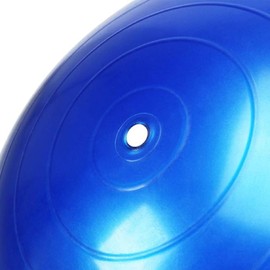 2 in 1 Exercise Ball Extra Thick Yoga Ball for Fitness,Stability, Balance,Desk Chairs - Professional Anti Burst Workout Ball for Office & Home & Gym(Pump Included), Blue, 65cm/25.59in