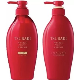 Shiseido TSUBAKI Premium Moist & Repair Shampoo & Conditioner Set 450ml＋450ml