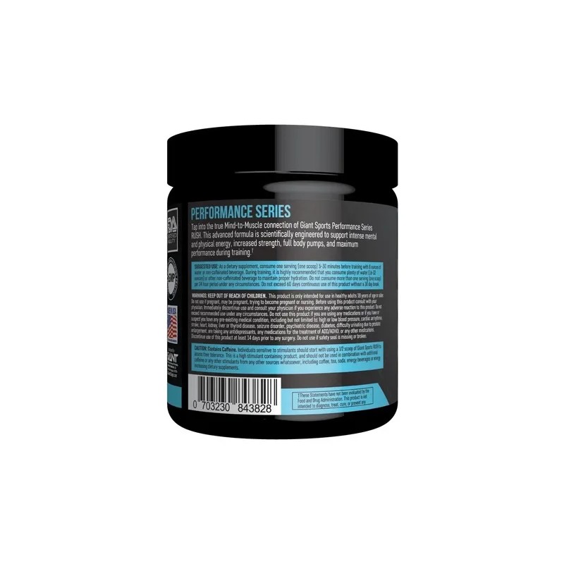 Giant Sports Rush Pre Workout Maxima Potencia 252 Grs |