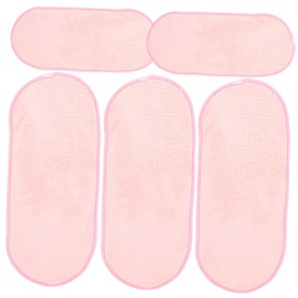 KOMBIUDA 5pcs Cleansing Wipes Makeup Remover Towels Face Cleaning Face Towels for Women Men Travel