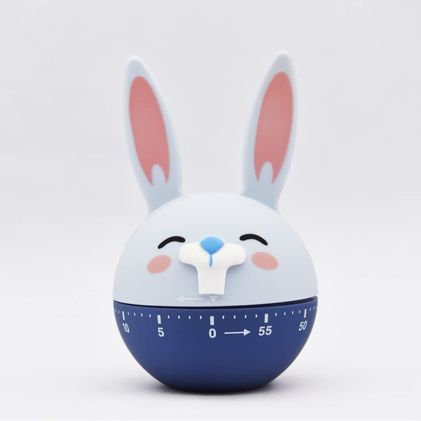 Hoshen Creative Cute Rabbit Cartoon Countdown Reminder Timer Rotating Machinery