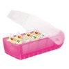 Han Croco Flashcard Box to Learn Vocabulary Easily, 5-Compartment Learning