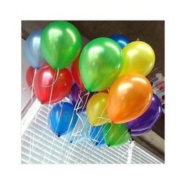PAVILIA Balloons (144 Pieces), Assorted Colors, 12"