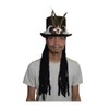 HMS King Voodoo Hat-6" High, Black, One Size