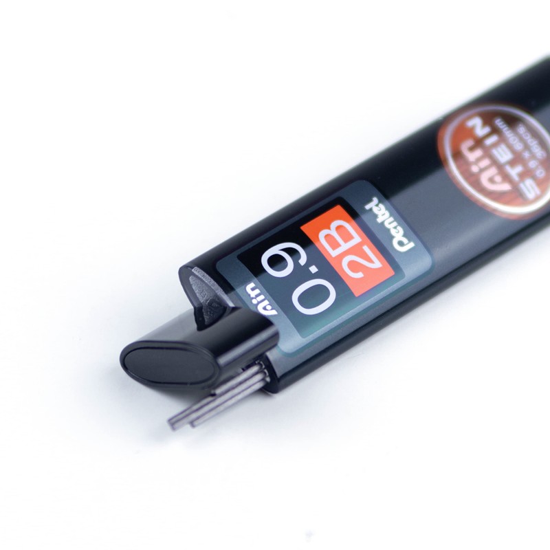 Pentel 0.9 mm 2B Ain Stein Refill Lead (Pack of