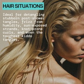 Pacifica Pacifica Coconut Milk Hair Detangler Spray – Leave-In Conditioning Elixir for Tangle-Free Hair – Instantly Detangles Knots, Adds Shine & Moisture, Prevents Breakage & Frizz – Vegan & Cruelty-Free