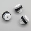 VVO Fasteners- White Plastic Interior Side Trim Clips for Peugeot