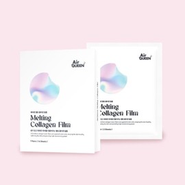Air Queen Melting Collagen Film 14 Sheets Forehead Under Eyes Nasolabial Wrinkle Eye Patch / 에어퀸 멜팅 콜라겐 필름 14매 이마 눈밑 눈가 팔자주름 아이패치
