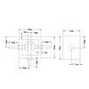 PGFUN 1:1 Right Angle Bevel Gearbox 1.5 Module 20 Teeth