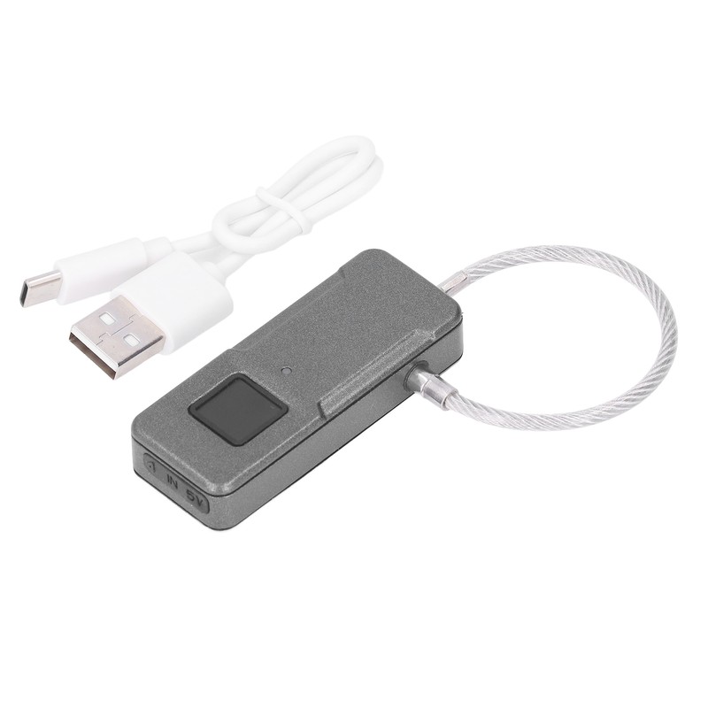 Fingerprint Padlock Fast Identification Safe Reliable 10 Fingerprints Low Power