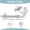 J-Bolt Post Hinge 8",J-Bolt Gate Hinge with 5/8" Male Hinge