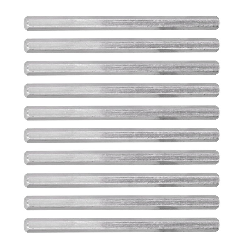 10Pcs Hex Rod Bar Shaft Stainless Steel Tool for Intelligent