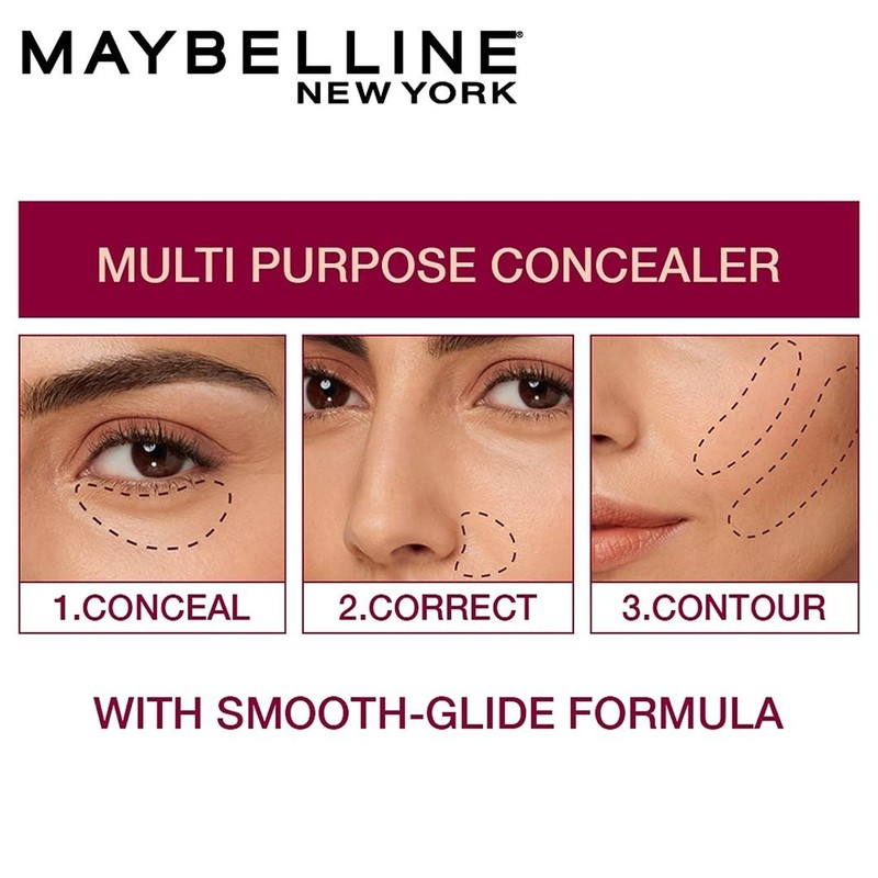 MAYBELLINE Instant Concealer, 110, Natural Brightness (Pink Type), 0.2 fl