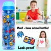Fringoo 650ml Kids School Water Bottle Straw Water Bottle with