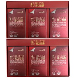 Healthy Hug [2 sets] Anytime red ginseng film, 20 sheets per day / [2세트] 하루한장 애니타임 홍삼필름 20매 X 3박스 피로회복 면역력 기억력개선