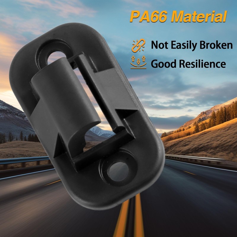 FUSCH 2PCS Sun Visor Retainer Clips Compatible with Freightliner Cascadia