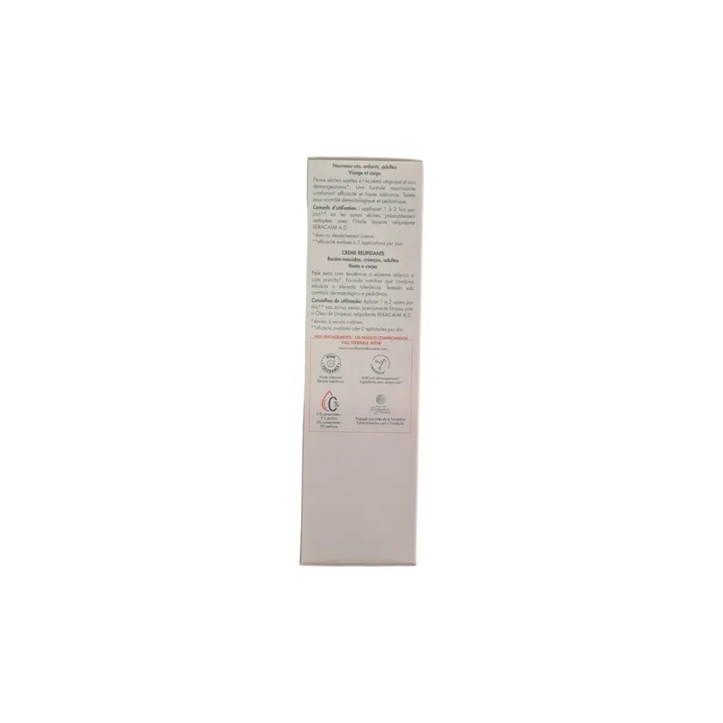 Avene Xeracalm A.d. Relipidizante Nutritiva Crema 200 Ml