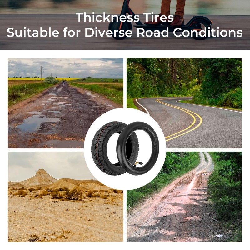 8.5x3 Scooter Tire Off-Road, 8 1/2x3 (50-134) 8 Inch Replacement