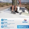 Waterproof Sealant Black Waterproof Coating 35oz Leak Repair Coating for