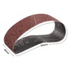 40 x 303 mm sanding belt set, 20 pieces, grit