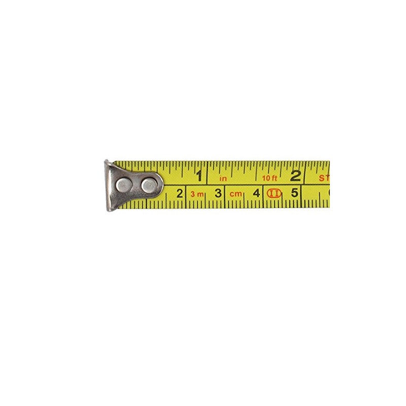 Aexit Yellow (Standard Parts) Plastic Shell Retractable Tapeline Ruler Measuring