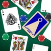 CornholeAce ACE Cornhole Inspired Poker Style Standard Playing Cards (Blue