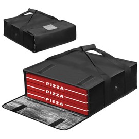 Boczif Pizza Bags - Insulated Pizza Warmer for Delivery, Reusable, 20x20x6