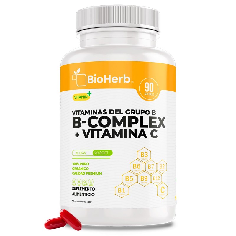 BioHerb® | Complejo B – Fórmula Equilibrada de Vitaminas B1,
