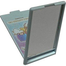 Friend Sanrio リトルツインスター スクエアハンドヘルドスタンド ミラー スキンビューティー&パーソナルケアツール (ハピネス)