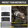 Lorababer Windshields Wind Deflector Motorcycle Windshield WindScreen Front Screen Compatible