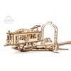 Ugears ユーギアーズ Tram Line トラムライン ;70028　木のおもちゃ 3D立体 パズル