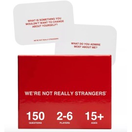 WE'RE NOT REALLY STRANGERS Card Game - Fun Family Party Games for Adults Teen...