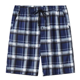 JINSHI Pajama Short for Men Breathable Soft Home Sleep Lounge Bottom Sleepwear Nightwear Short 3-Pack(A),S