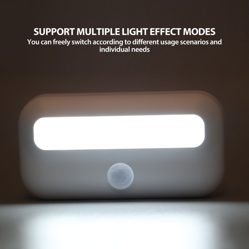 Motion Sensor Night Light Magnetic Rechargeable 6500K White Light Small