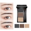 Eyebrow powder three-color brow disc waterproof eyebrow powder eyebrow makeup