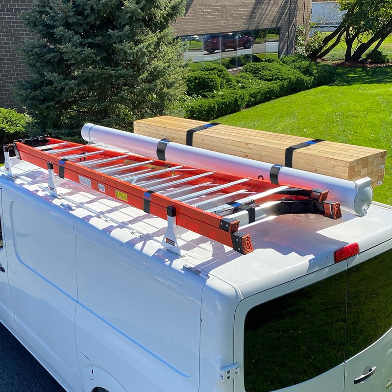 Skipwall Ladder Straps,Ladder Rack Tie Down Straps,Adjustable Multipurpose Securing Straps