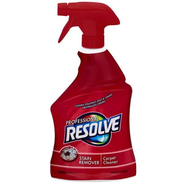 Resolve Professional Strength Spot and Stain Carpet Cleaner, Red, 32 Fl Oz (Pack of 1)