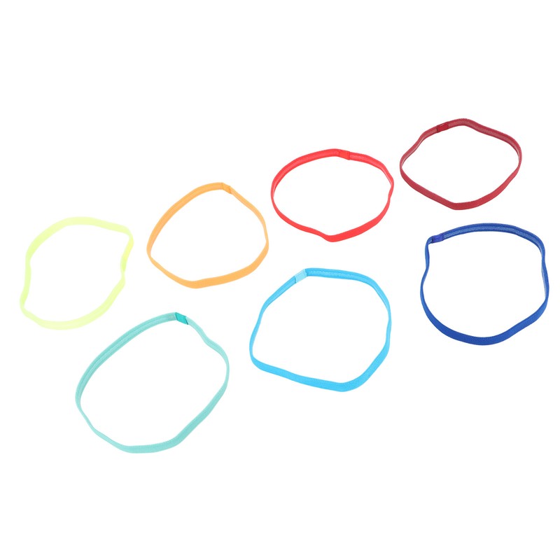 14PCS Workout Headband Polyester Cotton Non Slip Breathable Head Sweat