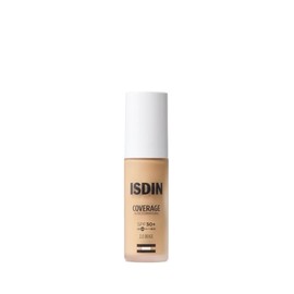 ISDIN Coverage SPF 50+ 2.0 Beige, Base De Maquillaje Con Alta Protección Que Unifica El Tono Y Aporta Cobertura Modulable Con Acción Antiedad, Maquill